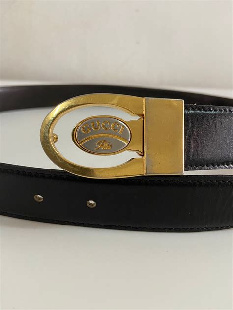 gucci belt etsy|vintage Gucci reversible belt.